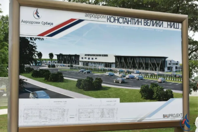 В аэропорту Ниша появится новый терминал 
